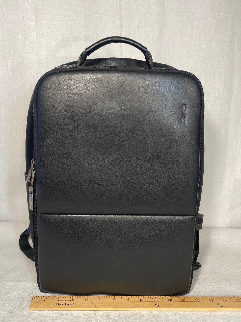 Backpack Black Men's Structured For Laptop Case.